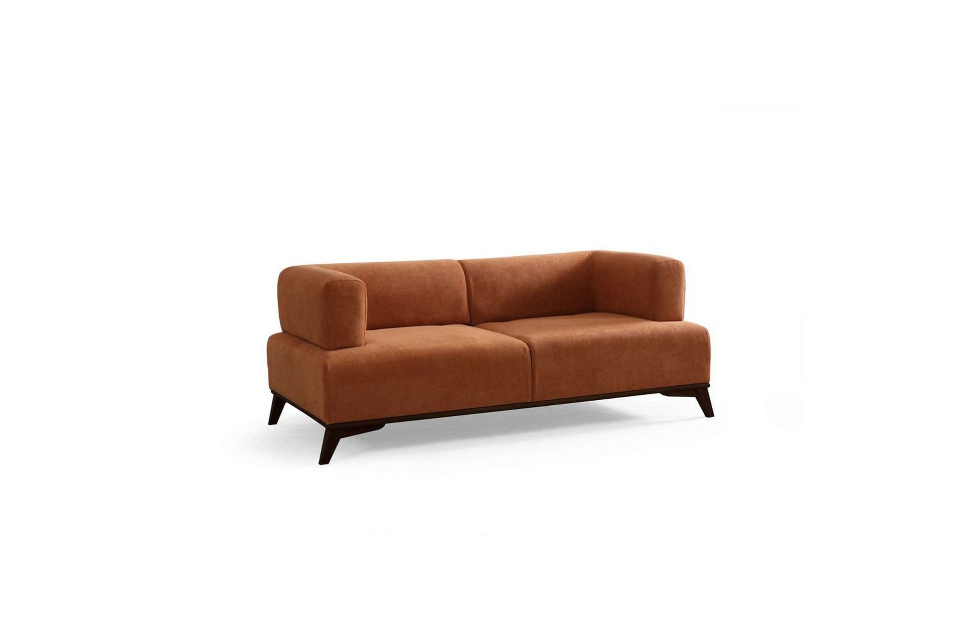 Malkiat Sofa 2-seter - Oransje/Svart