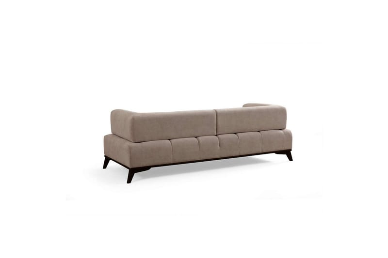 Malkiat Sofa 3-seter - Beige/Svart - Møbler - Sofaer - Sofa 3 seter