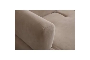 Malkiat Sofa 3-seter - Beige/Svart - Møbler - Sofaer - Sofa 3 seter