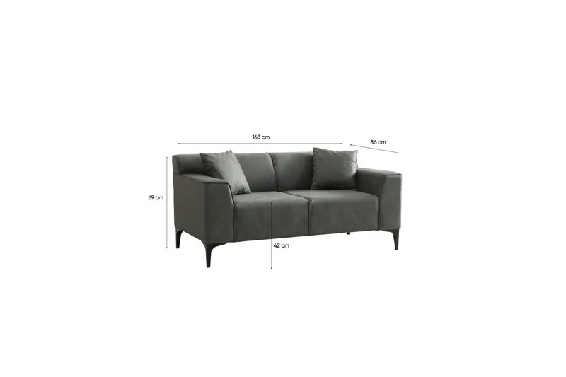 Malpani Sofa 2-sits - Grønn - Møbler - Sofaer - 2 seter sofa