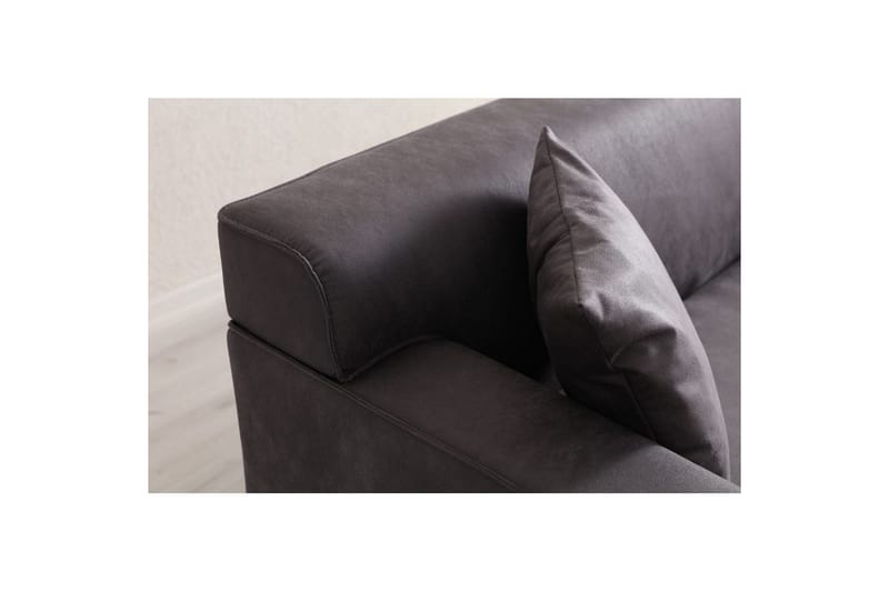 Malpani Sofa 3-sits - Antrasitt - Møbler - Sofaer - Sofa 3 seter