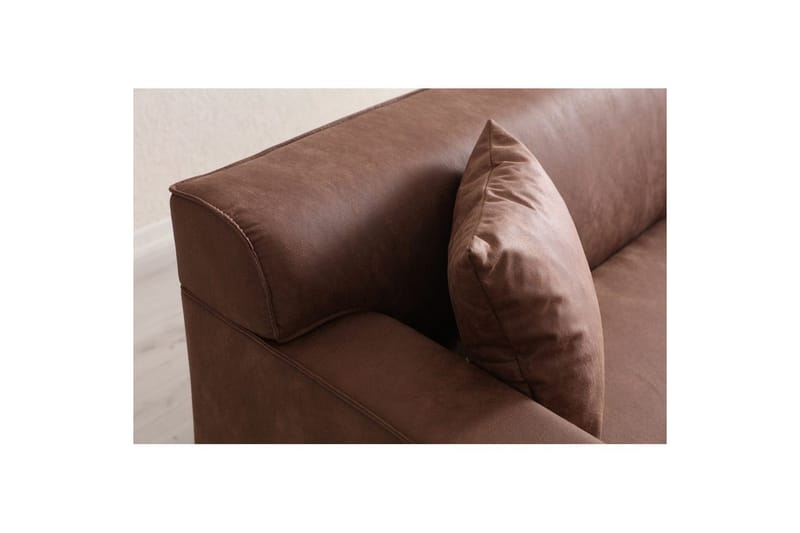 Malpani Sofa 3-sits - Cognac - Møbler - Sofaer - Sofa 3 seter