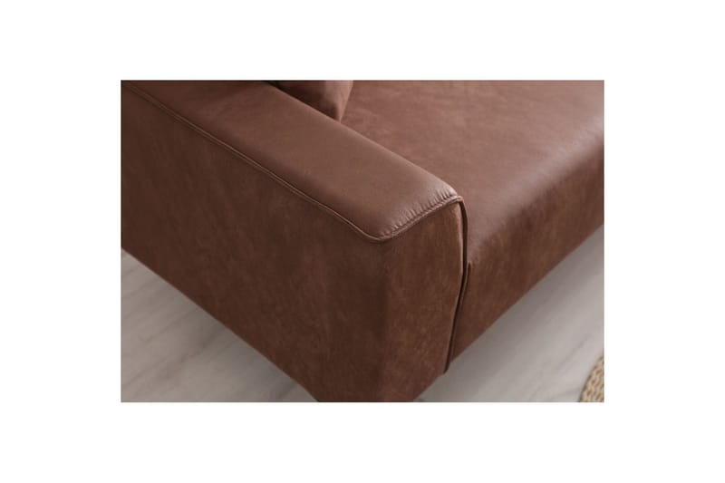 Malpani Sofa 3-sits - Cognac - Møbler - Sofaer - Sofa 3 seter