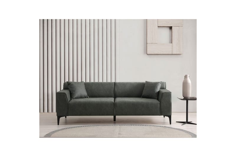 Malpani Sofa 3-sits - Grønn - Møbler - Sofaer - Sofa 3 seter