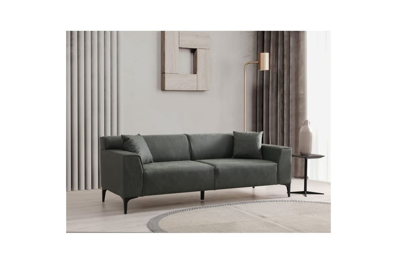 Malpani Sofa 3-sits - Grønn - Møbler - Sofaer - Sofa 3 seter