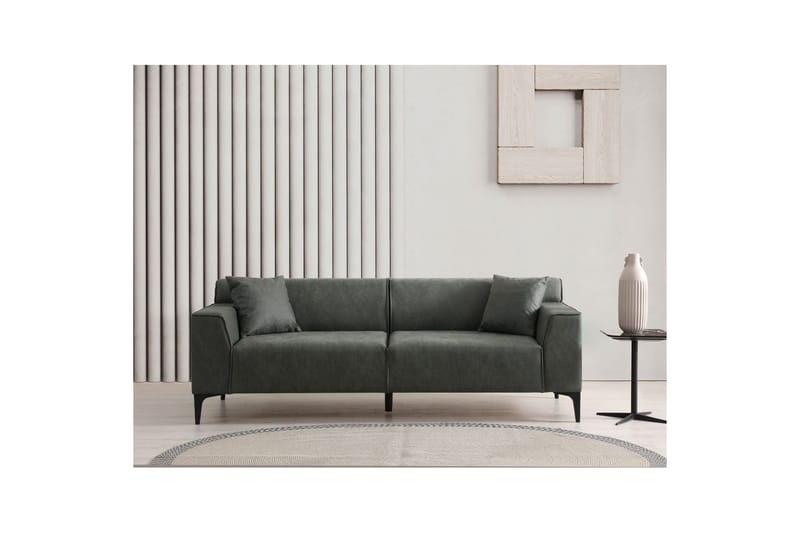 Malpani Sofa 3-sits - Grønn - Møbler - Sofaer - Sofa 3 seter