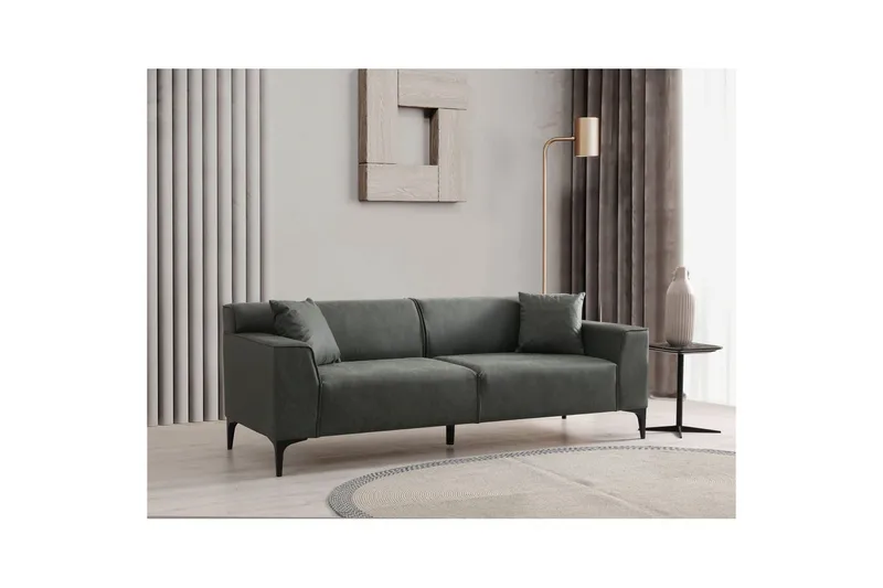 Malpani Sofa 3-sits - Grønn - Møbler - Sofaer - Sofa 3 seter