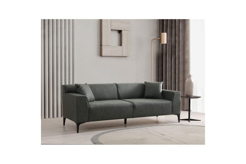 Malpani Sofa 3-sits - Grønn - Møbler - Sofaer - Sofa 3 seter