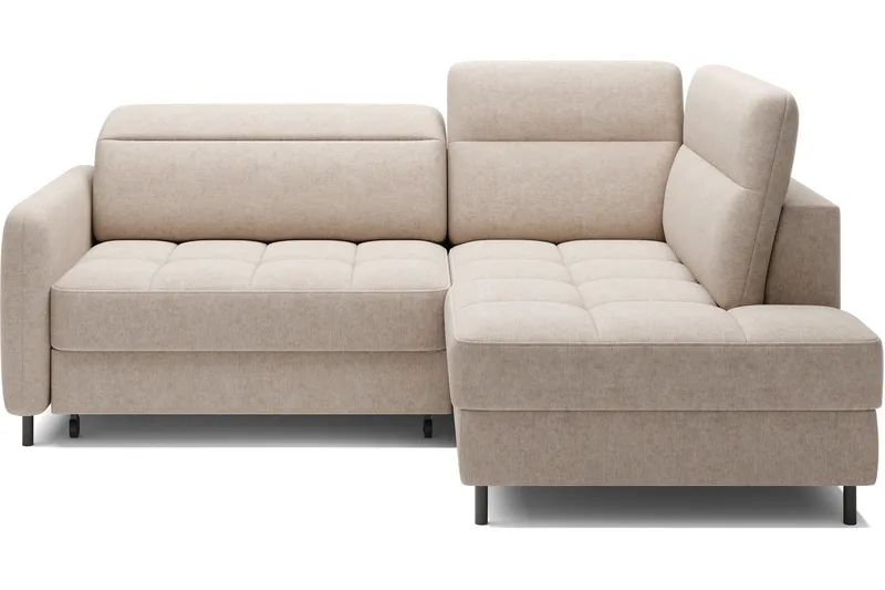 Masuo Sovesofa med Sjeselong 3-seter, Beige