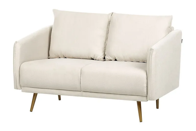 Maurana Sofa 2-seter - Beige/Gull - Møbler - Sofaer - 2 seter sofa