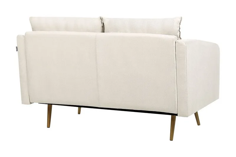 Maurana Sofa 2-seter - Beige/Gull - Møbler - Sofaer - 2 seter sofa