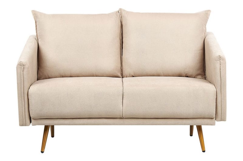 Maurana Sofa 2-seter - Beige/Gull - Møbler - Sofaer - 2 seter sofa