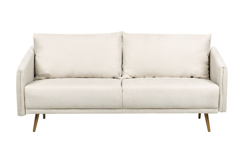 Maurana Sofa 3-seter - Beige/Gull - Møbler - Sofaer - Sofa 3 seter