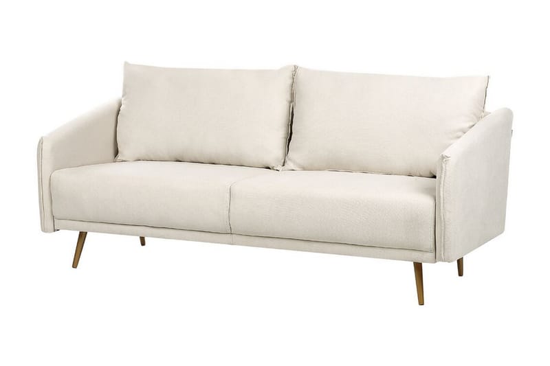 Maurana Sofa 3-seter - Beige/Gull - Møbler - Sofaer - Sofa 3 seter