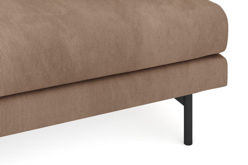 Menard 3-seters Dyp Manchestersofa - Brun - Møbler - Sofaer - Sofa 3 seter