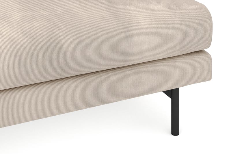 Menard 3-seters Dyp Manchestersofa - Greige - Møbler - Sofaer - Sofa 3 seter