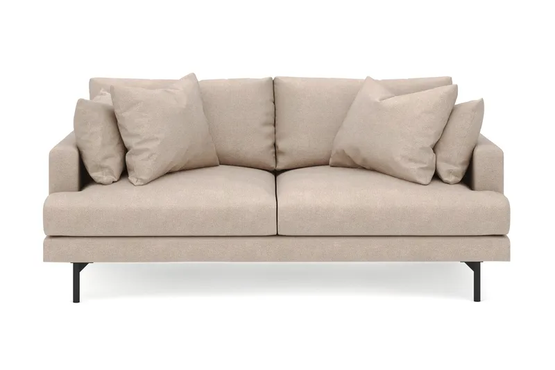 Menard 3-seters Dyp Stoffsofa - Beige - Møbler - Sofaer - Sofa 3 seter