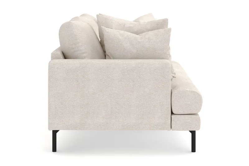 Menard 3-seters Dyp Stoffsofa - Beige - Møbler - Sofaer - Sofa 3 seter