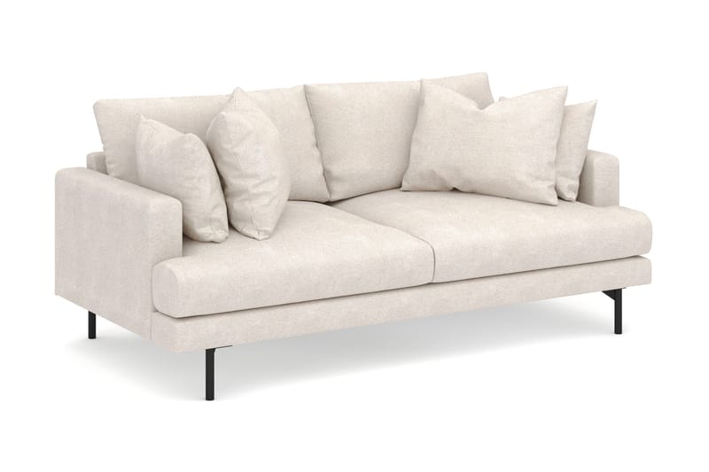 Menard 3-seters Dyp Stoffsofa - Beige - Møbler - Sofaer - Sofa 3 seter