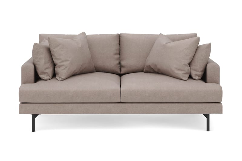 Menard 3-seters Dyp Stoffsofa - Brun - Møbler - Sofaer - Sofa 3 seter