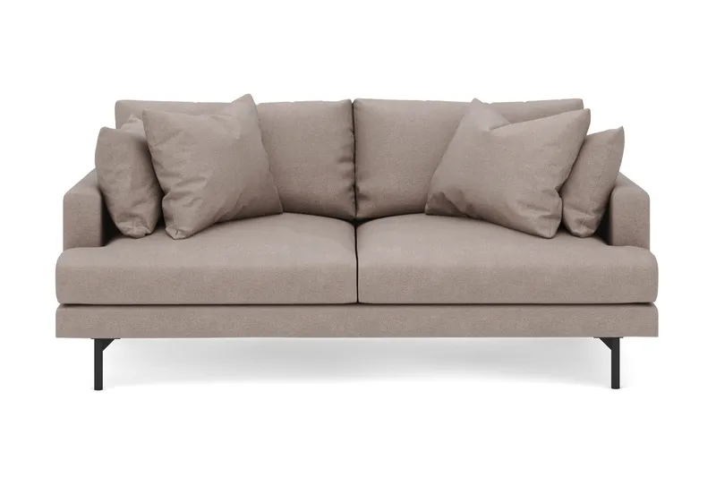 Menard 3-seters Dyp Stoffsofa - Brun - Møbler - Sofaer - Sofa 3 seter