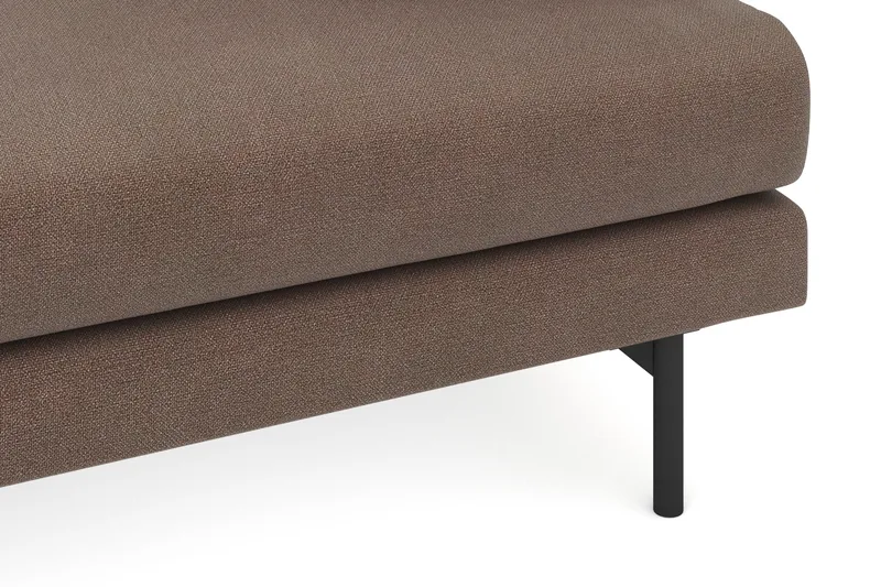 Menard 3-seters Dyp Stoffsofa - Brun - Møbler - Sofaer - Sofa 3 seter