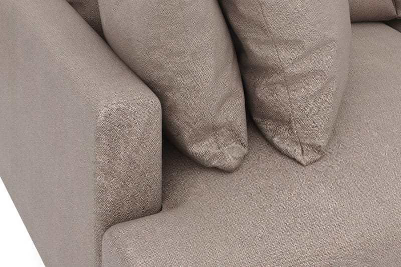 Menard 3-seters Dyp Stoffsofa - Brun - Møbler - Sofaer - Sofa 3 seter