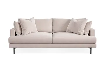 Menard 4-seters Dyp Fløyelssofa