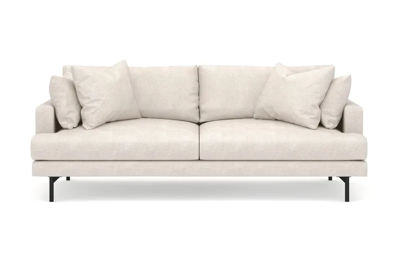 Menard 4-seters Dyp Stoffsofa - Beige - Møbler - Sofaer - 4 seter sofa