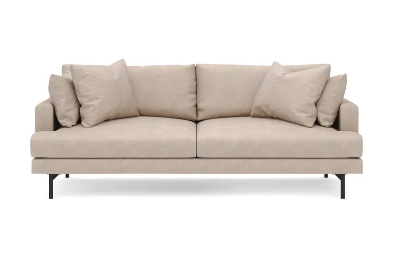 Menard 4-seters Dyp Stoffsofa, Beige
