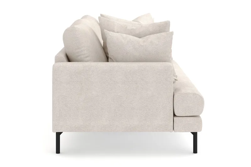 Menard 4-seters Dyp Stoffsofa - Beige - Møbler - Sofaer - 4 seter sofa