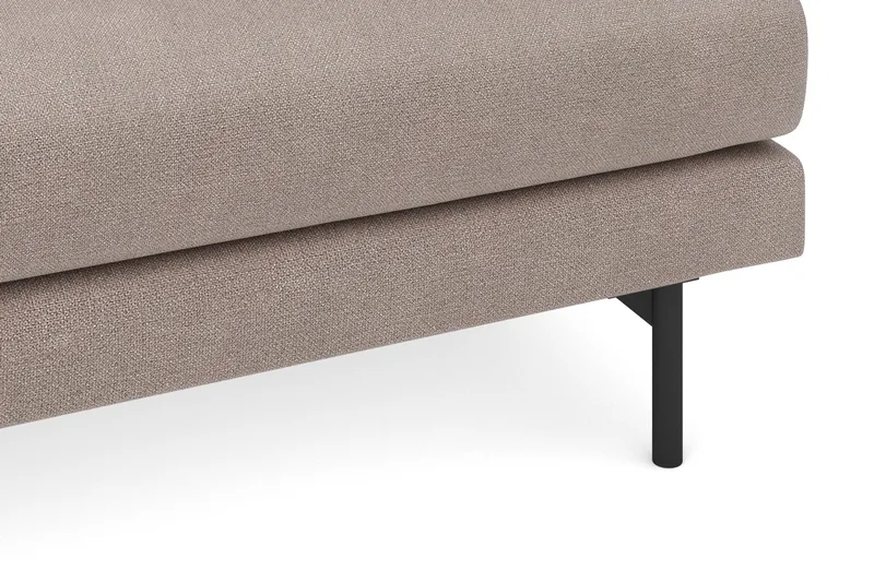 Menard 4-seters Dyp Stoffsofa - Brun - Møbler - Sofaer - 4 seter sofa