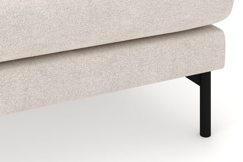 Menard 4-seters Høyrevendt U-formet Sofa med Divan og Sjeselong i Stoff - Beige - Møbler - Sofaer - U-sofa