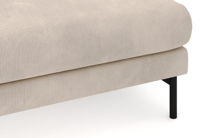 Menard 4-seters Venstrevendt Stor U-formet Dyp Large Sofa med Divan og Sjeselong i Manchester - Greige - Møbler - Sofaer - U-sofa