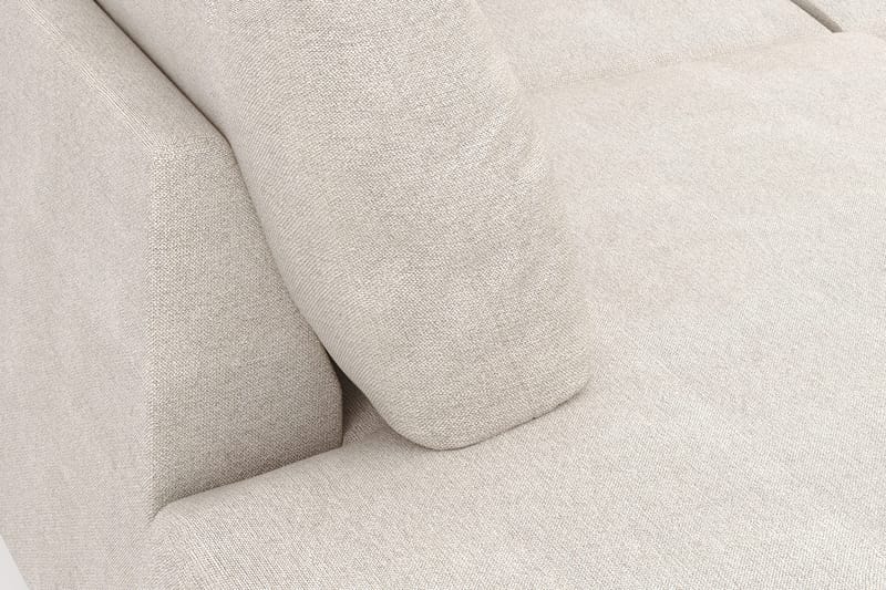 Menard 4-seters Venstrevendt Stor U-formet Dyp Large Sofa med Divan og Sjeselong i Stoff - Beige - Møbler - Sofaer - U-sofa