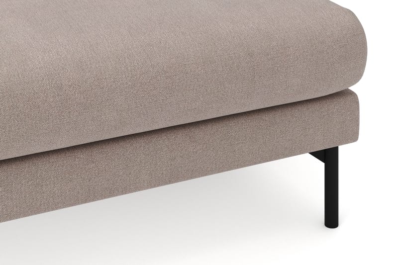 Menard 4-seters Venstrevendt U-formet Large Sofa med Divan og Sjeselong i Stoff - Brun - Møbler - Sofaer - U-sofa