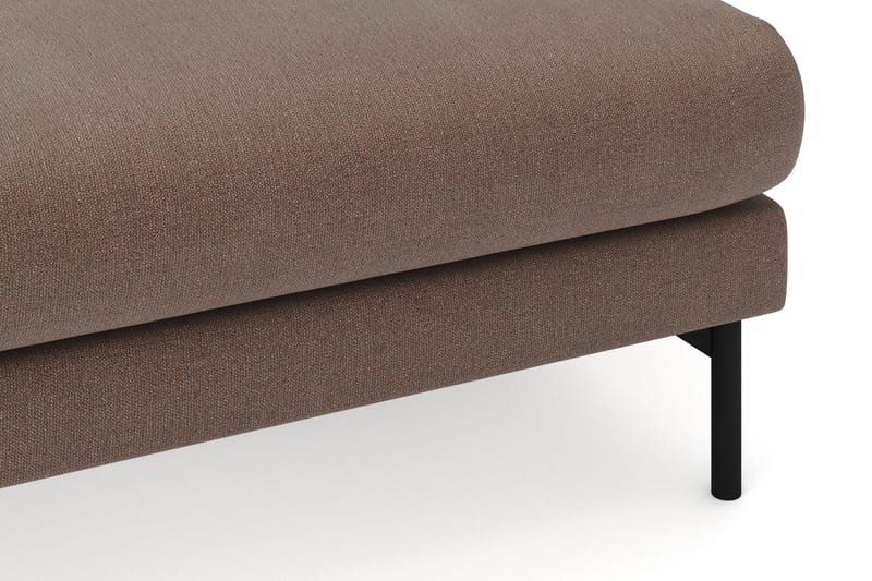 Menard 4-seters Venstrevendt U-formet Large Sofa med Divan og Sjeselong i Stoff - Brun - Møbler - Sofaer - U-sofa