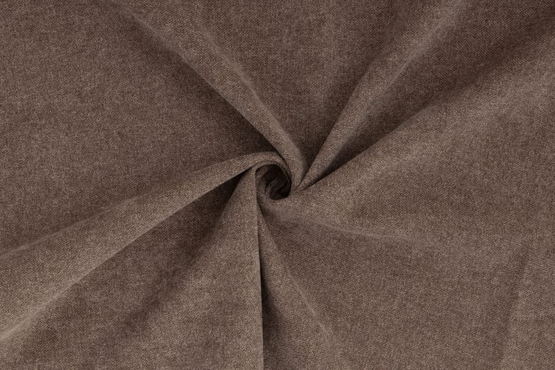 Menard 6-seters Høyrevendt L-formet Hjørnesofa i Stoff - Brun - Møbler - Sofaer - Hjørnesofa