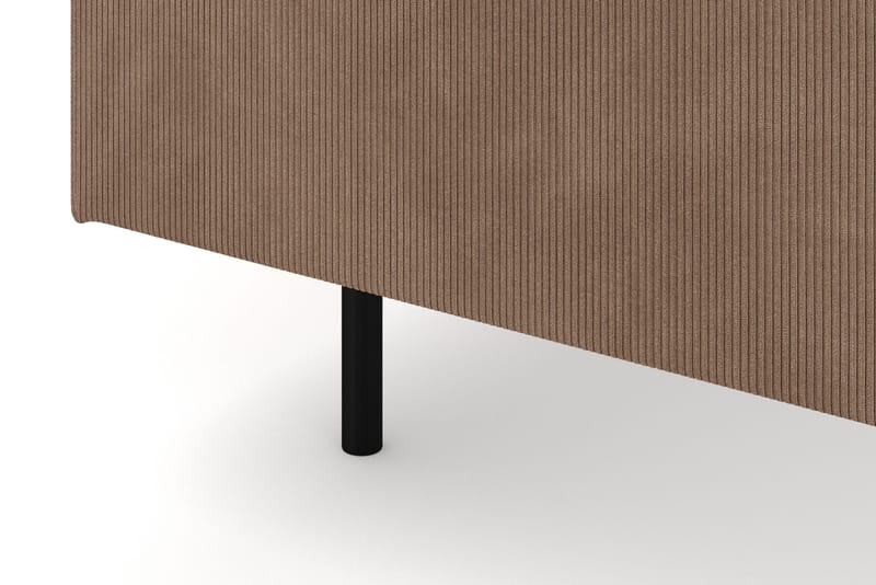 Menard 6-seters Venstrevendt L-formet Hjørnesofa i Manchester - Brun - Møbler - Sofaer - Hjørnesofa