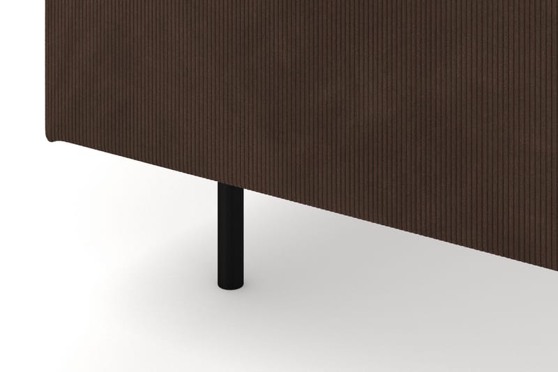 Menard 6-seters Venstrevendt L-formet Hjørnesofa i Manchester - Brun - Møbler - Sofaer - Hjørnesofa