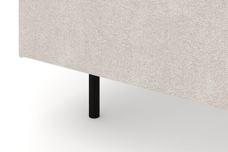 Menard 6-seters Venstrevendt L-formet Hjørnesofa i Stoff - Beige - Møbler - Sofaer - Hjørnesofa