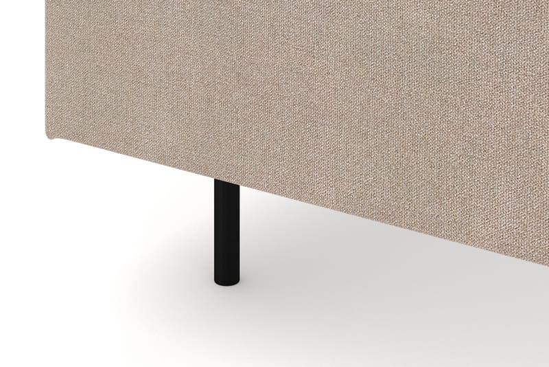 Menard 6-seters Venstrevendt L-formet Hjørnesofa i Stoff - Beige - Møbler - Sofaer - Hjørnesofa