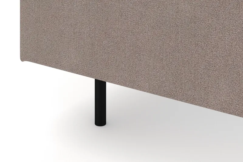 Menard 6-seters Venstrevendt L-formet Hjørnesofa i Stoff - Brun - Møbler - Sofaer - Hjørnesofa