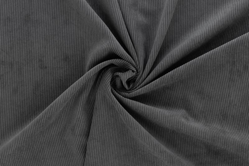 Menard Sofagruppe 4-seters + 4-seters Manchestersofa - Grå - Møbler - Sofaer - Sofagrupper