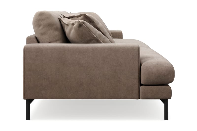 Menard Premium 4-seters dyp sofa i stoff - Brun - Møbler - Sofaer - 4 seter sofa