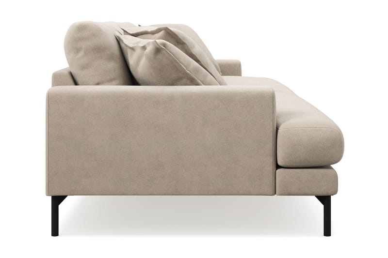 Menard Premium 4-seters dyp sofa i stoff - Beige - Møbler - Sofaer - 4 seter sofa