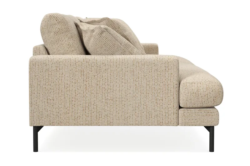 Menard Premium 4-personers Dyb Sofa i Chenille - Beige - Møbler - Sofaer - 4 seter sofa