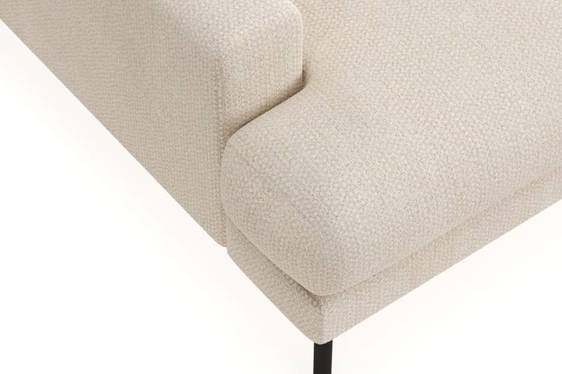 Menard Premium 4-personers Dyb Sofa i Chenille - Lys Beige - Møbler - Sofaer - 4 seter sofa