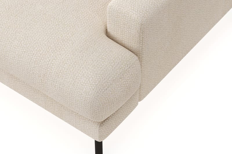 Menard Premium 5-personers Venstrevendt L-formet Dyb ChaiselongSofa i Chenille - Lys Beige - Møbler - Sofaer - Sofa med sjeselong