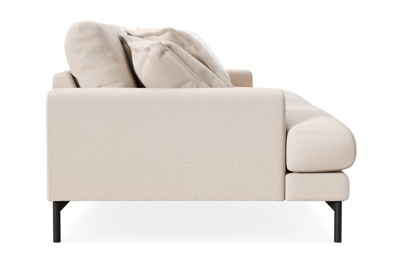 Menard Premium 4-personers Dyb Sofa i Bouclé - Lys Beige - Møbler - Sofaer - 4 seter sofa